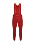 SANTINI Cycling long bib trousers - RTR - red