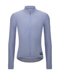 SANTINI Cycling winter long sleeve jersey - RTR - blue