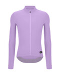 SANTINI Cycling winter long sleeve jersey - RTR - purple