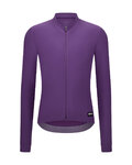SANTINI Cycling winter long sleeve jersey - RTR - purple