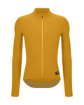 SANTINI Cycling winter long sleeve jersey - RTR - yellow