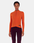 SANTINI Cycling summer long sleeve jersey - RTR - orange