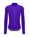 SANTINI Cycling winter long sleeve jersey - RTR - purple