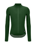 SANTINI Cycling winter long sleeve jersey - RTR - green