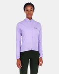 SANTINI Cycling windproof jacket - RTR WIND - purple