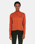 SANTINI Cycling windproof jacket - RTR WIND - orange