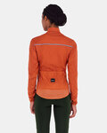 SANTINI Cycling windproof jacket - RTR WIND - orange