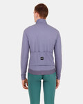 SANTINI Cycling thermal jacket - RTR - light blue