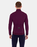 SANTINI Cycling thermal jacket - RTR - bordeaux