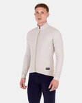 SANTINI Cycling thermal jacket - RTR - ivory
