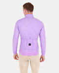 SANTINI Cycling thermal jacket - RTR - purple