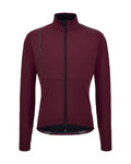 SANTINI Cycling thermal jacket - VEGA - bordeaux