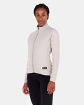 SANTINI Cycling winter long sleeve jersey - RTR - ivory