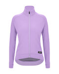 SANTINI Cycling winter long sleeve jersey - RTR - purple
