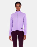 SANTINI Cycling winter long sleeve jersey - RTR - purple