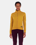 SANTINI Cycling winter long sleeve jersey - RTR - yellow