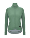 SANTINI Cycling thermal jacket - RTR - light green