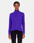 SANTINI Cycling winter long sleeve jersey - RTR - purple