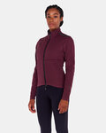SANTINI Cycling thermal jacket - VEGA - bordeaux