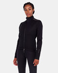 SANTINI Cycling thermal jacket - VEGA - black