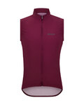 SANTINI Cycling gilet - RTR WIND - bordeaux