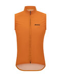 SANTINI Cycling gilet - RTR WIND - orange