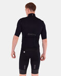SANTINI Cycling thermal jacket - ADAPT MULTI - black