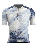 SANTINI Cycling short sleeve jersey - MOTION - blue