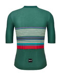 SANTINI Cycling short sleeve jersey - BENGAL EVO - green