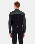 SANTINI Cycling windproof jacket - ALPHA INSULATED - green