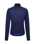 SANTINI Cycling thermal jacket - WINDBLOCK - blue