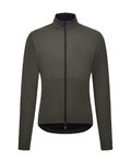 SANTINI Cycling thermal jacket - WINDBLOCK - green