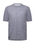 SANTINI Cycling short sleeve jersey - SUPER LITE - grey