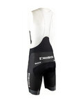 SANTINI Cycling bib shorts - OSAKA TONO PELLS - black