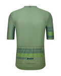 SANTINI Cycling short sleeve jersey - IDEA - green