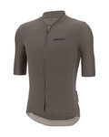 SANTINI Cycling short sleeve jersey - SENSATION - grey