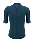 SANTINI Cycling short sleeve jersey - SENSATION - blue