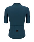 SANTINI Cycling short sleeve jersey - SENSATION - blue