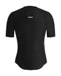 SANTINI Cycling short sleeve t-shirt - DRY - black