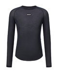 SANTINI Cycling long sleeve t-shirt - DRY - black