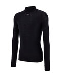 SANTINI Cycling long sleeve t-shirt - LANA - black