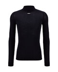 SANTINI Cycling long sleeve t-shirt - LANA - black
