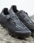 FLR Cycling shoes - F70 KNIT MTB - black