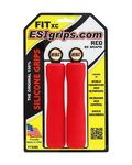 ESIGRIPS grips - ESI FIT XC - red