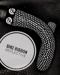 BIKERIBBON handlebar tape - REFLECTIVE - black