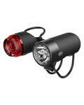 KNOG set of lights - PLUG TWINPACK - black