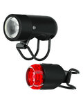 KNOG set of lights - PLUG TWINPACK - black
