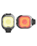 KNOG set of lights - BLINDER MINI SQUARE - yellow/red