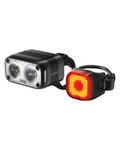 KNOG set of lights - BLINDER ROAD 600 & MINI REAR - black