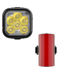 KNOG set of lights - BLINDER PRO 1300/COBBER MID - black